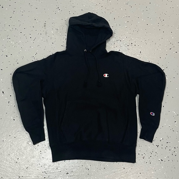 Champion Other - Champion Reverse Weave Hoodie Size Small Black Hooded Sweatshirt